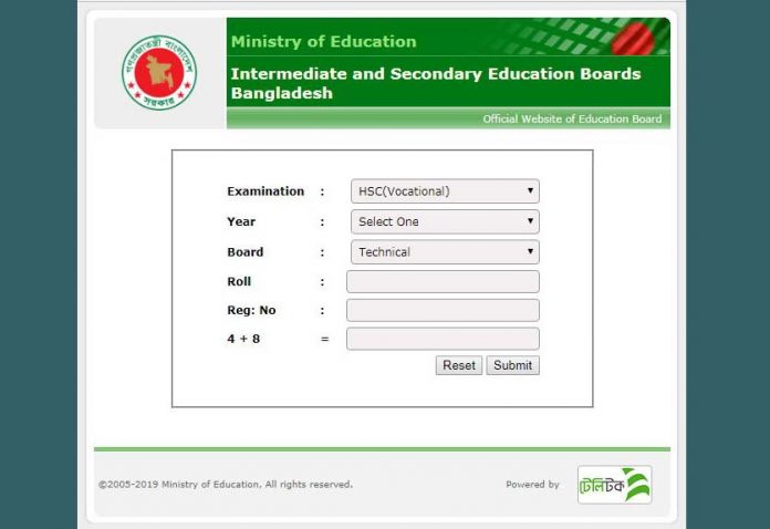 Hsc result 2019