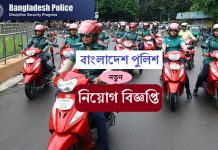 Bangladesh police job circular