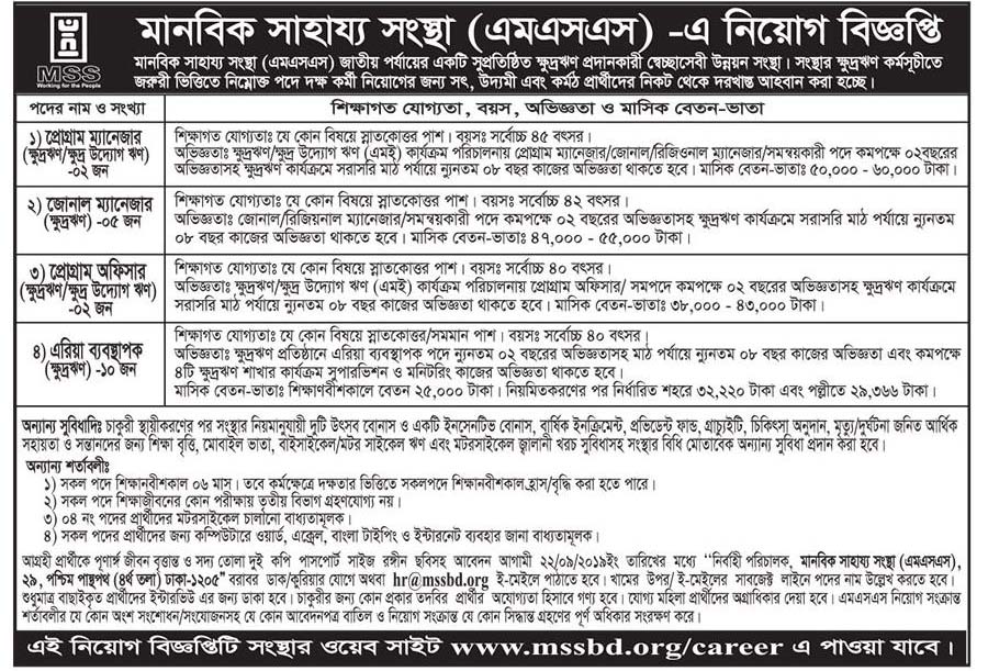 tmss job circular