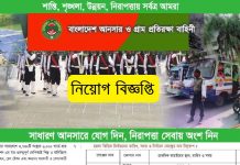 Ansar VDP Job Circular